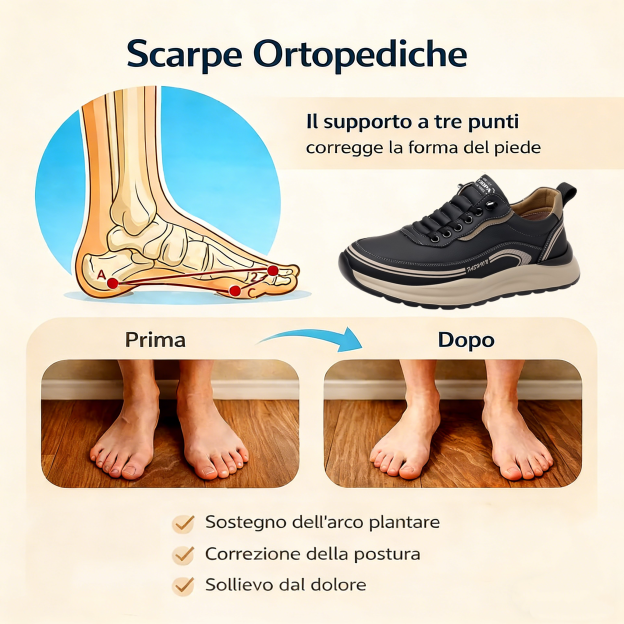 ⏰Ultimo giorno di offerta speciale: 70% di sconto oggi - non perdete l'occasione! Scarpe ortopediche ergonomiche, impermeabili e antiscivolo, realizzate a mano in pelle scamosciata naturale. 👞