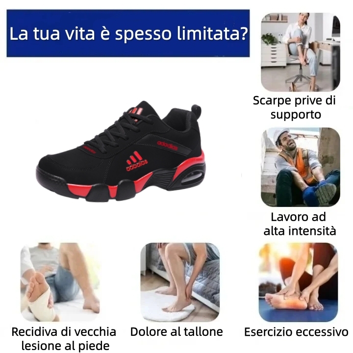 【⏰Ultimo giorno per il 50% di sconto - Non lasciartelo sfuggire!】Scarpe ortopediche ergonomiche - vera pelle cucita a mano👞