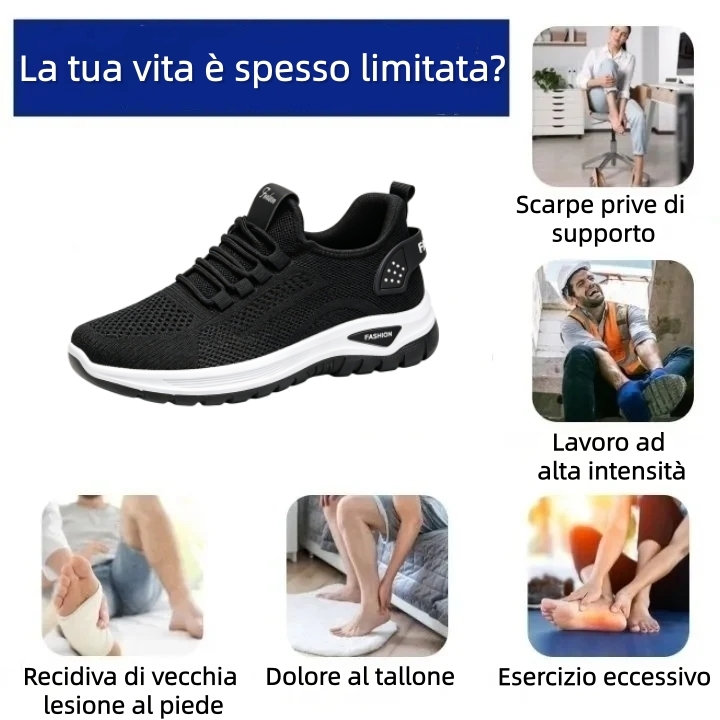 【⏰Ultimo giorno, 70% di sconto! Non perdete l'occasione!】Scarpe ortopediche ergonomiche con assorbimento degli urti, ✅️scarpe ortopediche salutari progettate specificamente per le donne europee.