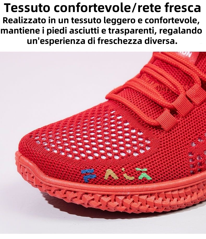 【⏰Oggi 50% di sconto - Non lasciartelo sfuggire】Scarpe ortopediche dal design ergonomico - rete traspirante + cucite a mano 👞