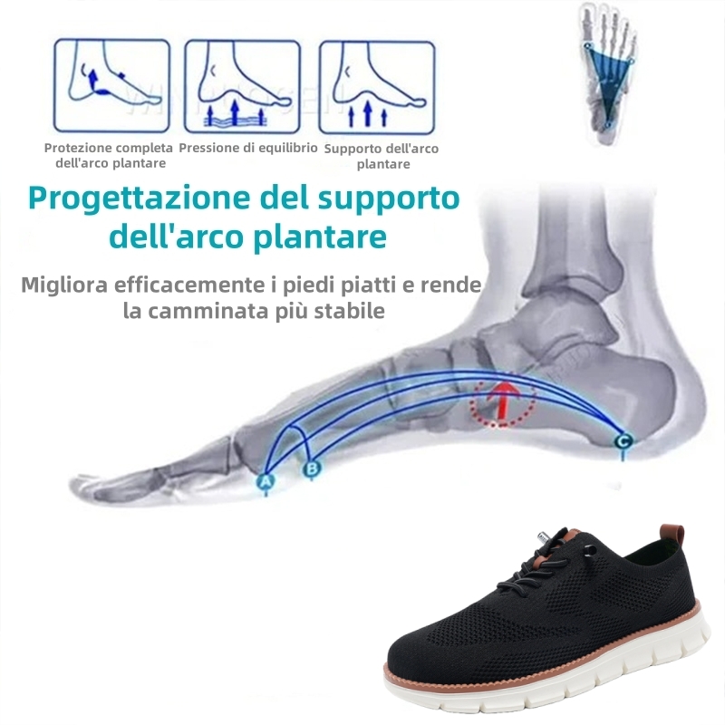 ⏰Sconto del 50% oggi, non lasciartelo sfuggire! Scarpe ortopediche ergonomiche, eleganti scarpe britanniche traspiranti + cucite a mano