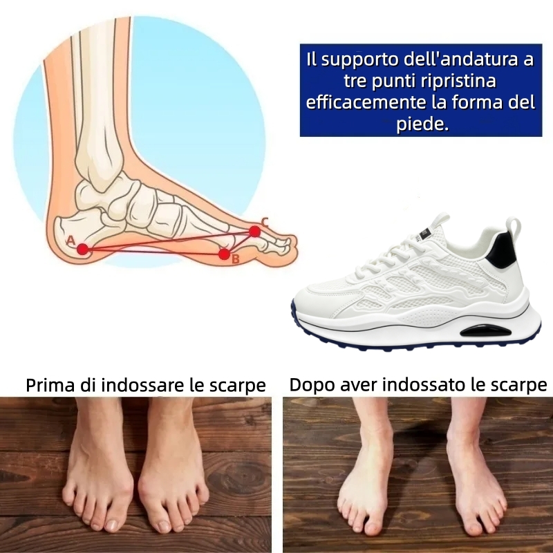 【⏰Ultimo giorno, 70% di sconto! Non perdete l'occasione!】Scarpe ortopediche ergonomiche con assorbimento degli urti, ✅️scarpe ortopediche salutari progettate specificamente per gli uomini europei.