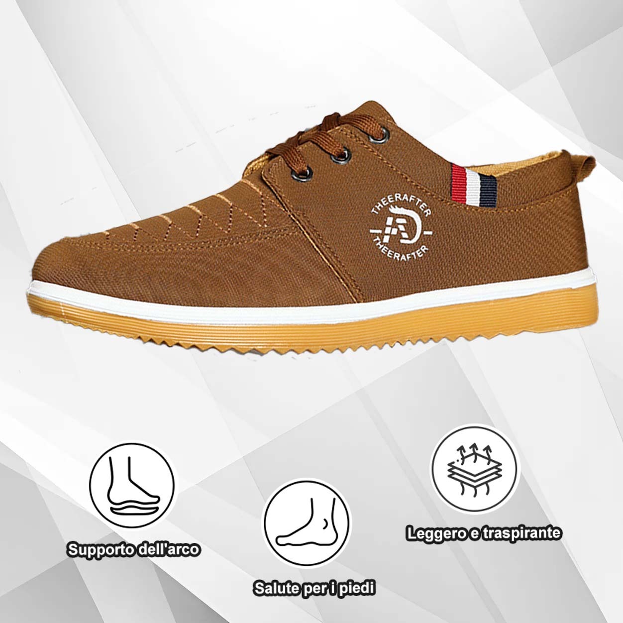 (🔥50% di sconto oggi - prendilo!) Scarpe ortopediche premium ed eleganti 👞 - Design ergonomico per alleviare il dolore