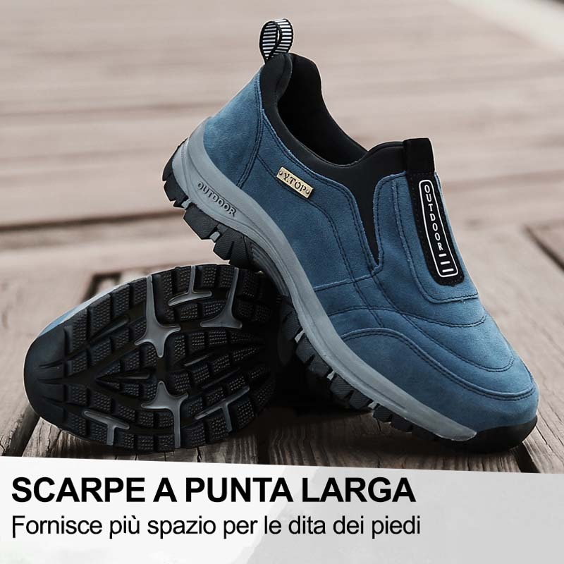 (🔥50% di sconto oggi - prendilo!) Scarpe ortopediche premium ed eleganti 👞 - Design ergonomico per alleviare il dolore