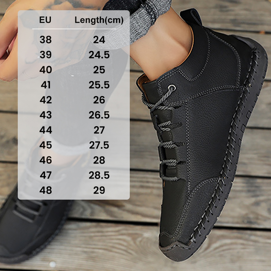 (🔥50% di sconto oggi - prendilo!) Scarpe ortopediche premium ed eleganti 👞 - Design ergonomico per alleviare il dolore