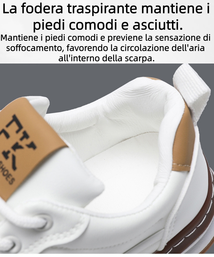 ⏰ Solo oggi: 70% di sconto – Non lasciartelo sfuggire! 🐂 Scarpe ortopediche da uomo di nuova generazione, realizzate in vera pelle australiana. 👞 Cucite a mano. Antiscivolo e impermeabili ✅ Alleviano efficacemente il dolore ai piedi.