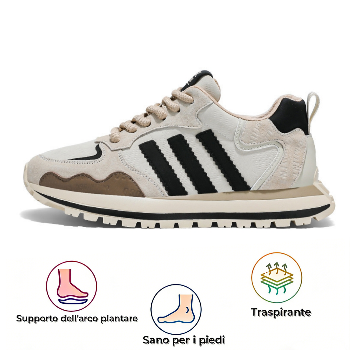 ❄️Saldi invernali: 70% di sconto – Non lasciartelo sfuggire! Scarpe ortopediche di alta qualità, dal design ergonomico, impermeabili e antiscivolo, realizzate a mano in pelle di prima qualità. 👞