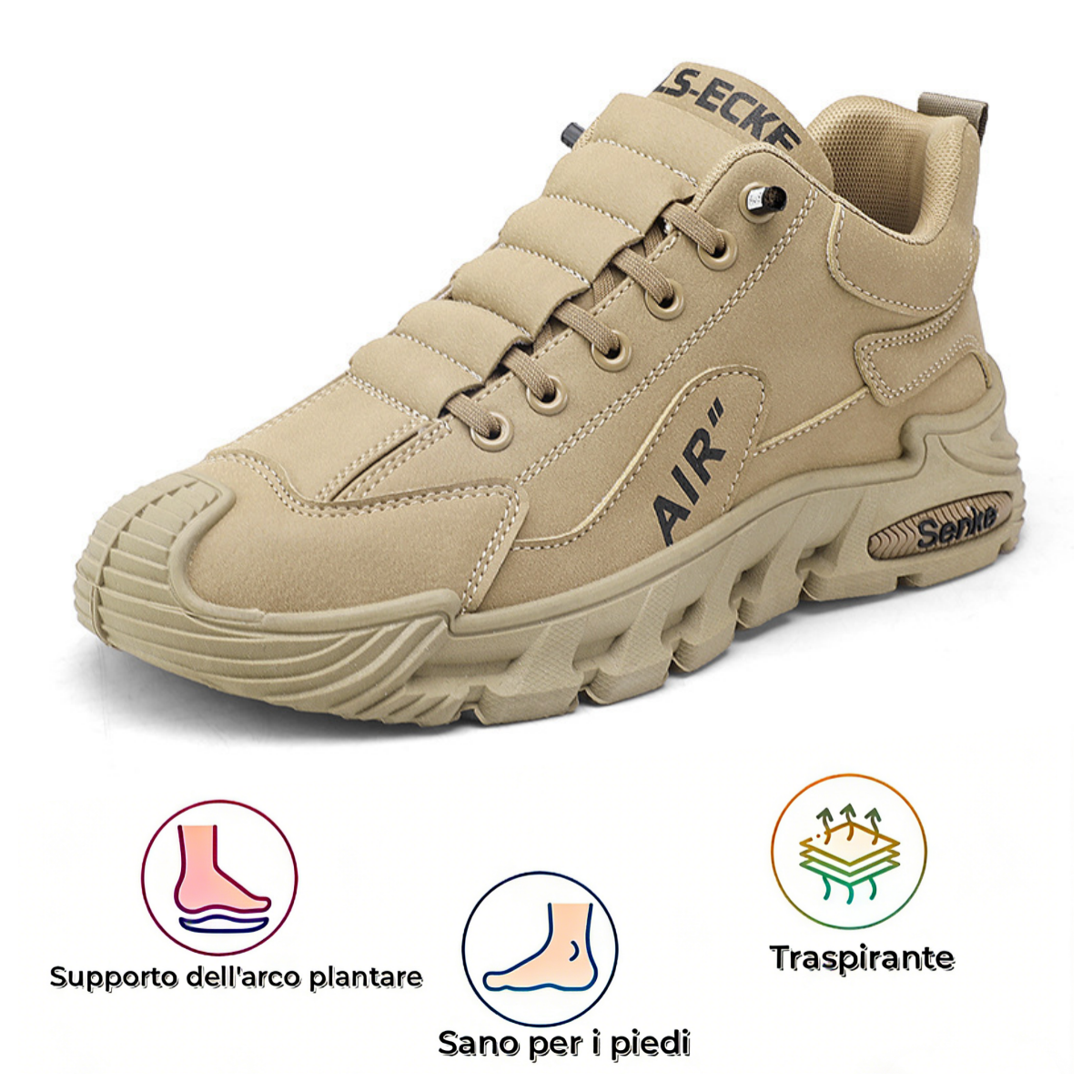 ⏰Offerta a tempo limitato oggi: 70% di sconto - non lasciartela sfuggire! Scarpe ortopediche di alta qualità, dal design ergonomico, impermeabili e antiscivolo, realizzate a mano in pelle pregiata. 👞