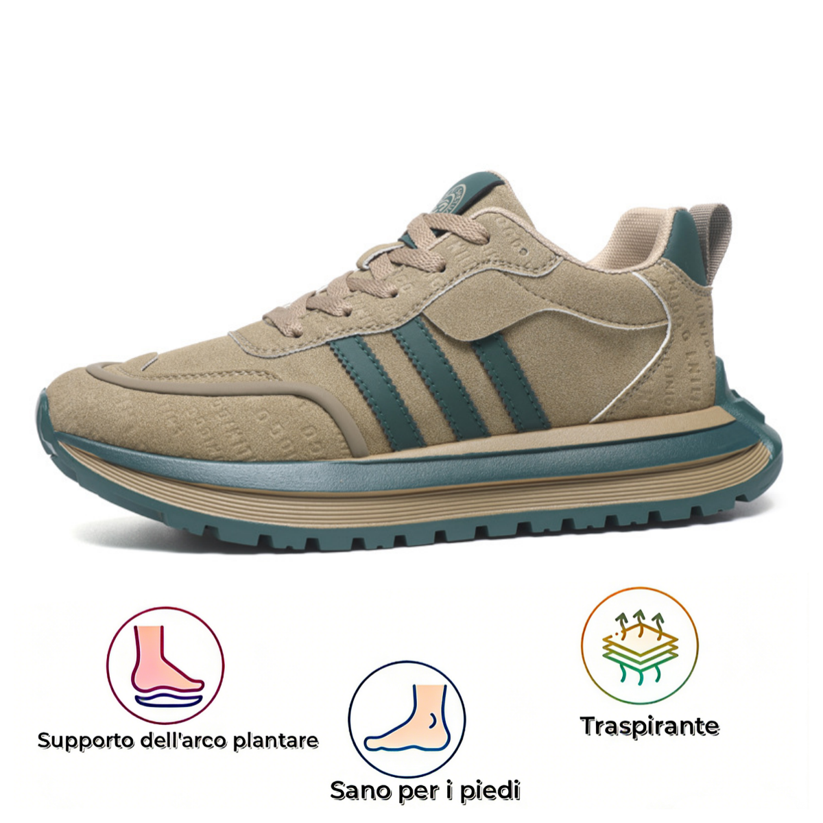 ⏰Offerta a tempo limitato oggi: 70% di sconto - non lasciartela sfuggire! Scarpe ortopediche di alta qualità, dal design ergonomico, impermeabili e antiscivolo, realizzate a mano in pelle pregiata. 👞