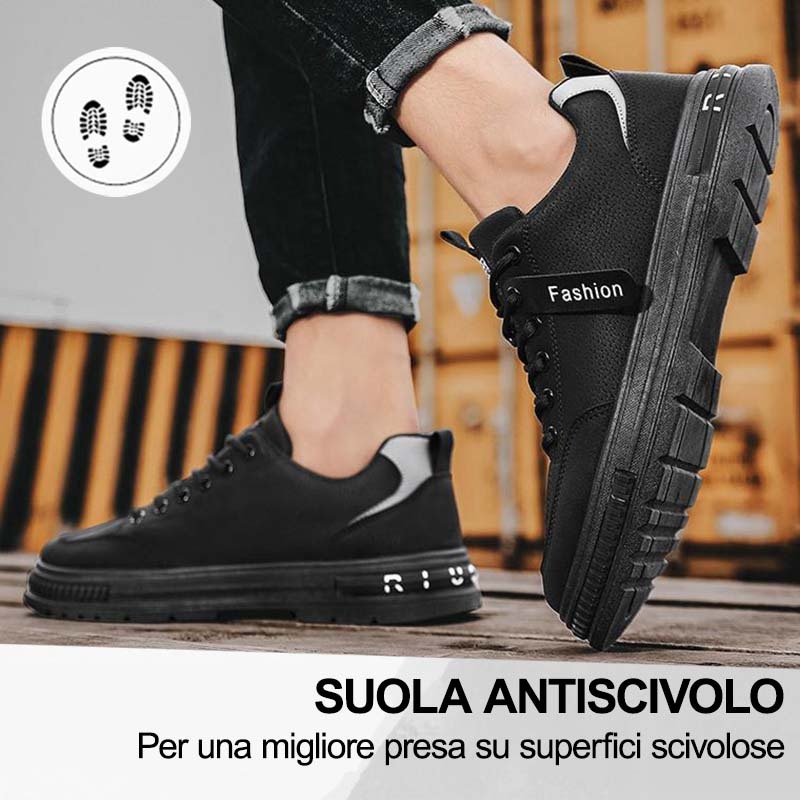 (🔥50% di sconto oggi - prendilo!) Scarpe ortopediche premium ed eleganti 👞 - Design ergonomico per alleviare il dolore