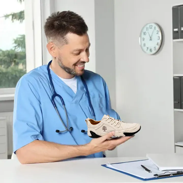 【⏰Sconto del 50% oggi - da non perdere】 Scarpe ortopediche dal design ergonomico - pelle di alta qualità + cuciture a mano 👞