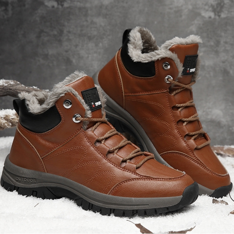 🔥 (Posledný deň) 50% zľava 🎁 Pánska teplá zimná ortopedická obuv - Účinne zmierňuje bolesti nôh - Ergonómia