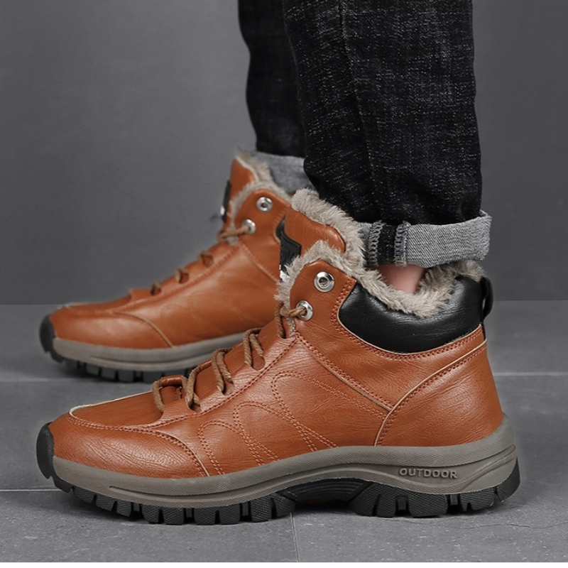 🔥 (Posledný deň) 50% zľava 🎁 Pánska teplá zimná ortopedická obuv - Účinne zmierňuje bolesti nôh - Ergonómia