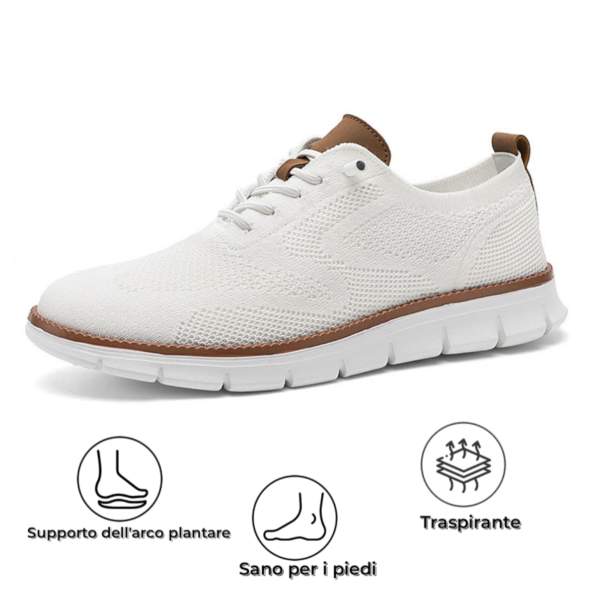 ⏰Sconto del 50% oggi, non lasciartelo sfuggire! Scarpe ortopediche ergonomiche, eleganti scarpe britanniche traspiranti + cucite a mano