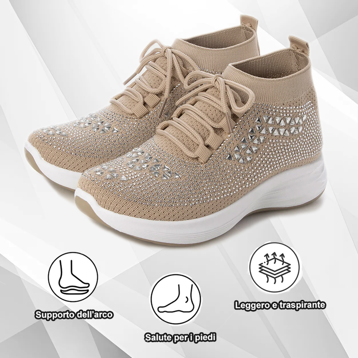 (🔥50% di sconto oggi - prendilo!) Scarpe ortopediche premium ed eleganti 👞 - Design ergonomico per alleviare il dolore