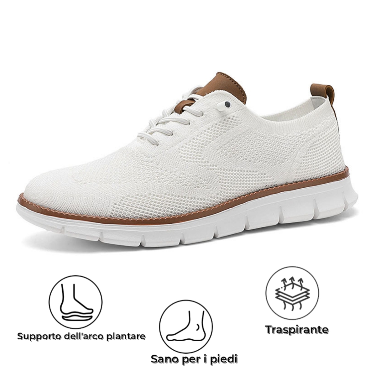 ⏰Sconto del 50% oggi, non lasciartelo sfuggire! Scarpe ortopediche ergonomiche, eleganti scarpe britanniche traspiranti + cucite a mano