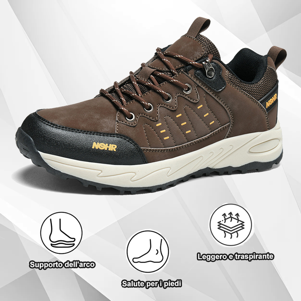 (🔥50% di sconto oggi - prendilo!) Scarpe ortopediche premium ed eleganti 👞 - Design ergonomico per alleviare il dolore