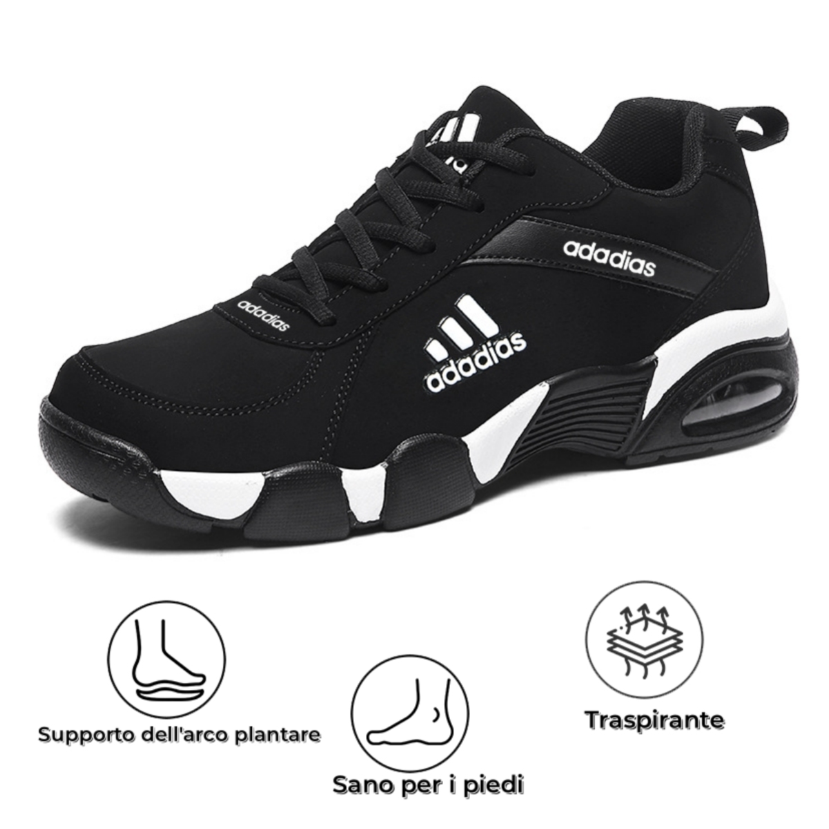 【⏰Ultimo giorno per il 50% di sconto - Non lasciartelo sfuggire!】Scarpe ortopediche ergonomiche - vera pelle cucita a mano👞