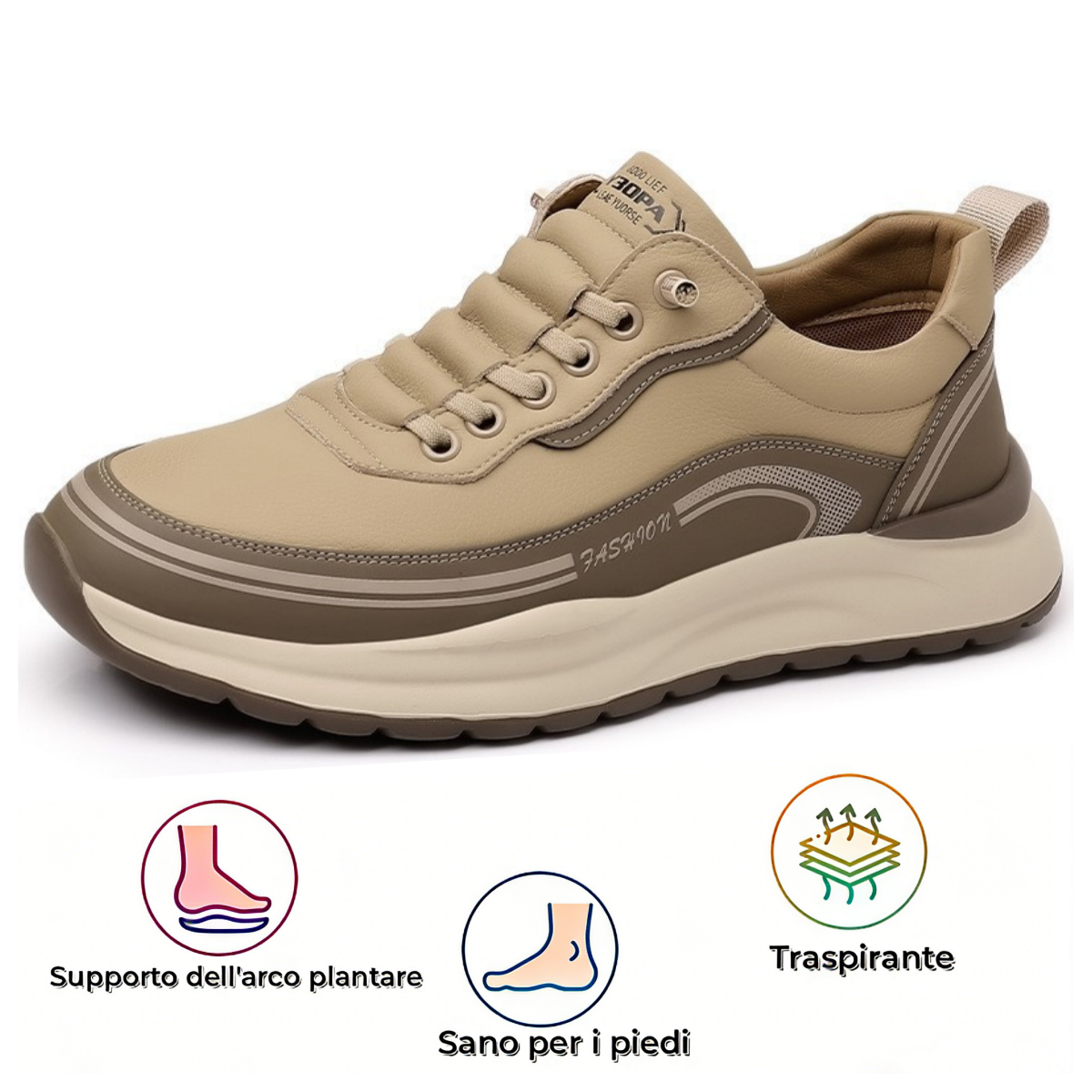 ❄️Saldi invernali: 70% di sconto – Non lasciartelo sfuggire! Scarpe ortopediche di alta qualità, dal design ergonomico, impermeabili e antiscivolo, realizzate a mano in pelle di prima qualità. 👞