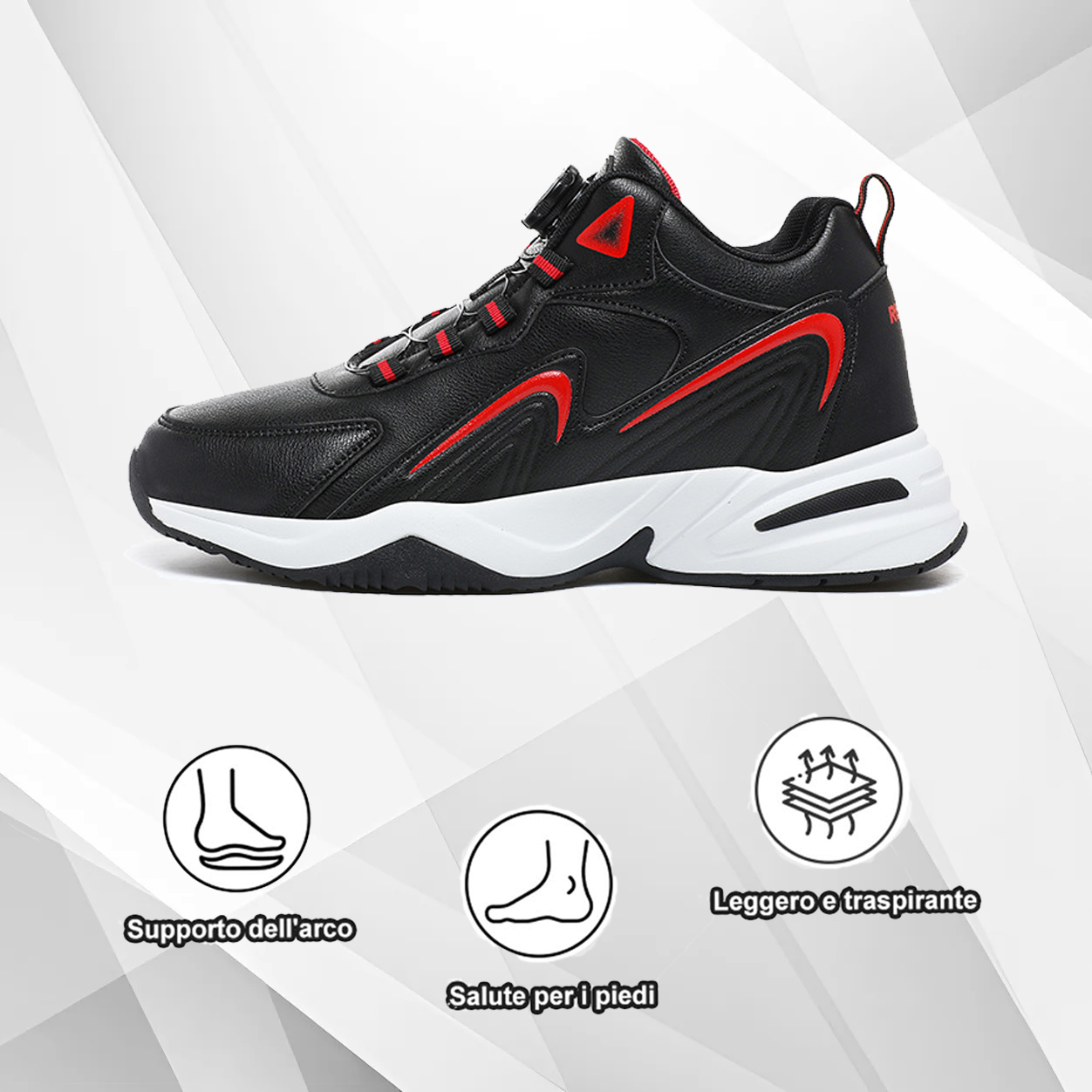 (🔥50% di sconto oggi - prendilo!) Scarpe ortopediche premium ed elega