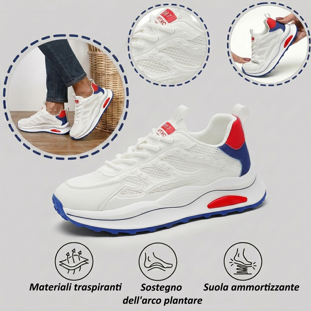 【⏰Ultimo giorno, 70% di sconto! Non perdete l'occasione!】Scarpe ortopediche ergonomiche con assorbimento degli urti, ✅️scarpe ortopediche salutari progettate specificamente per gli uomini europei.