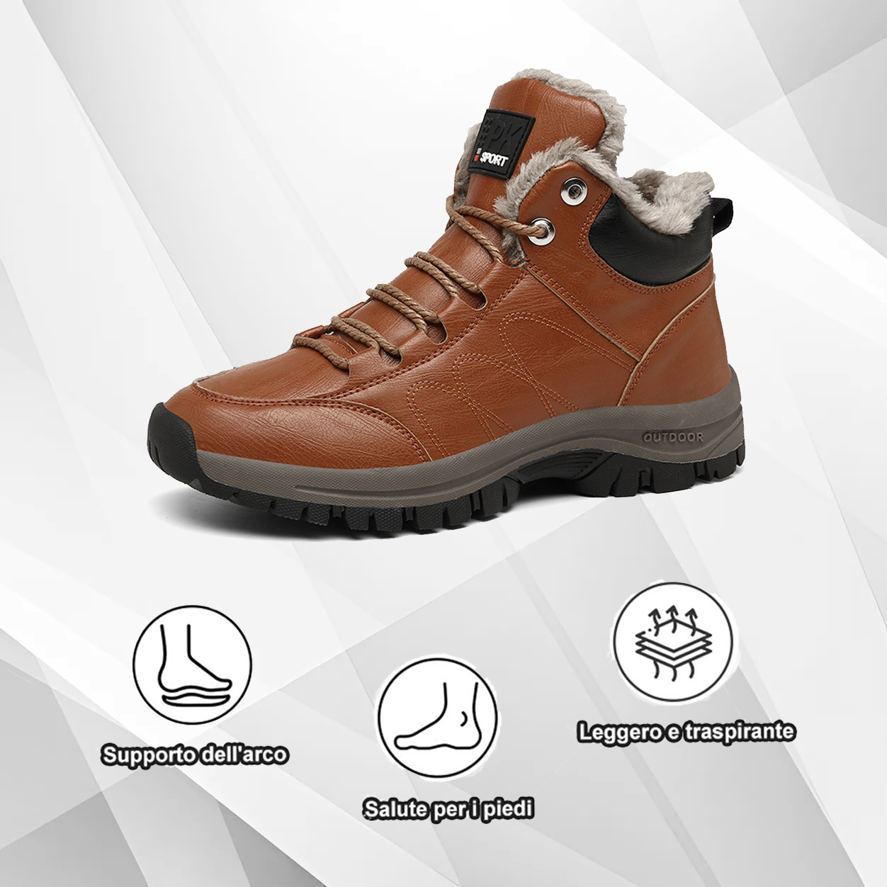 (🔥50% di sconto oggi - prendilo!) Scarpe ortopediche premium ed eleganti 👞 - Design ergonomico per alleviare il dolore