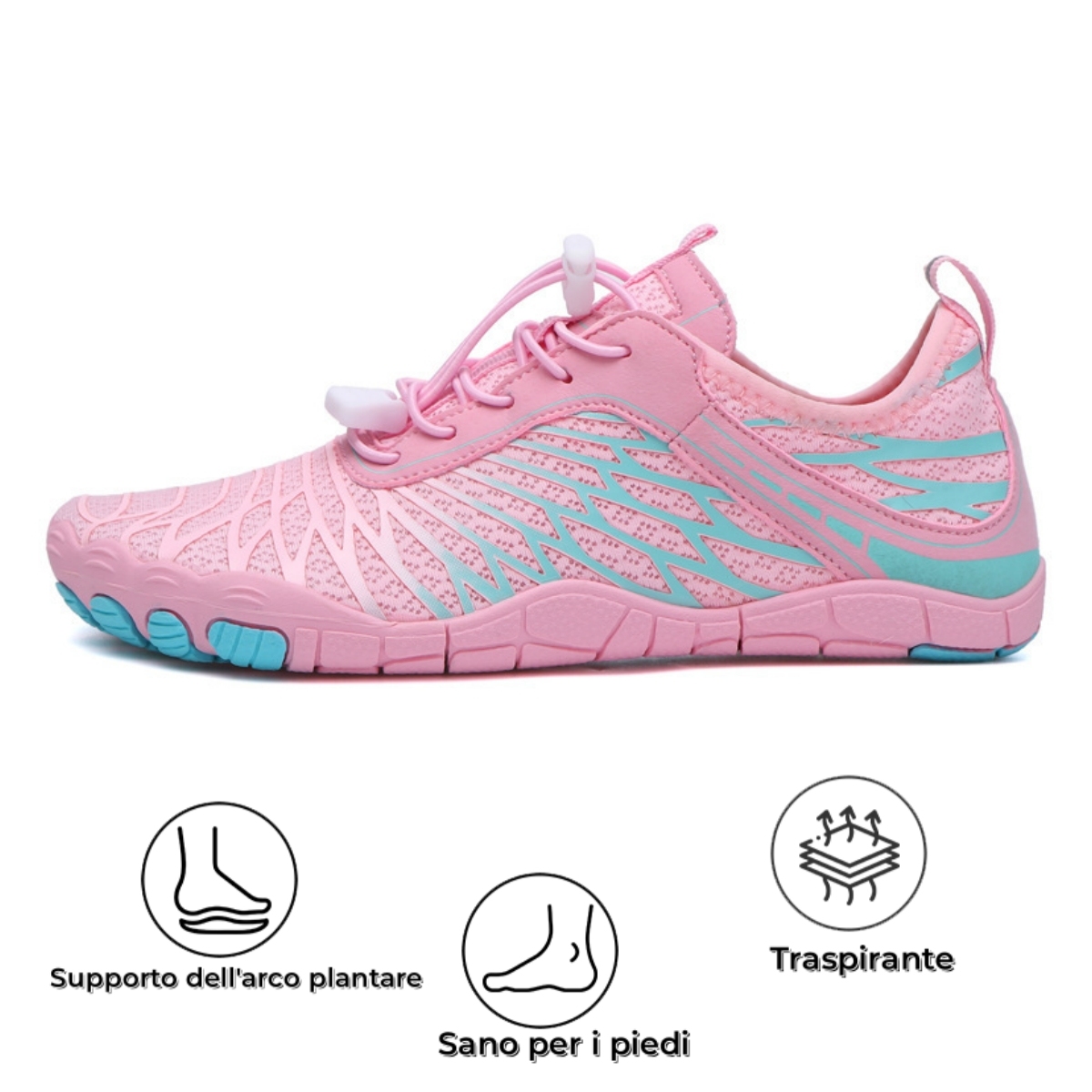 【🔥Sconto estivo del 50% - Non lasciartelo sfuggire】Scarpe da esterno ergonomiche antiscivolo - Perfette per l'estate calda