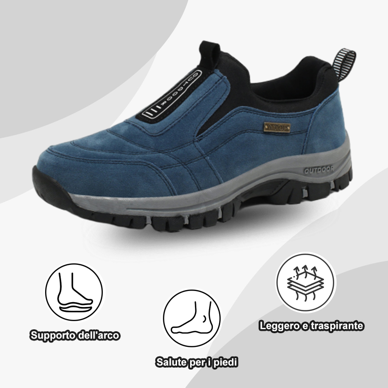 (🔥50% di sconto oggi - prendilo!) Scarpe ortopediche premium ed eleganti 👞 - Design ergonomico per alleviare il dolore