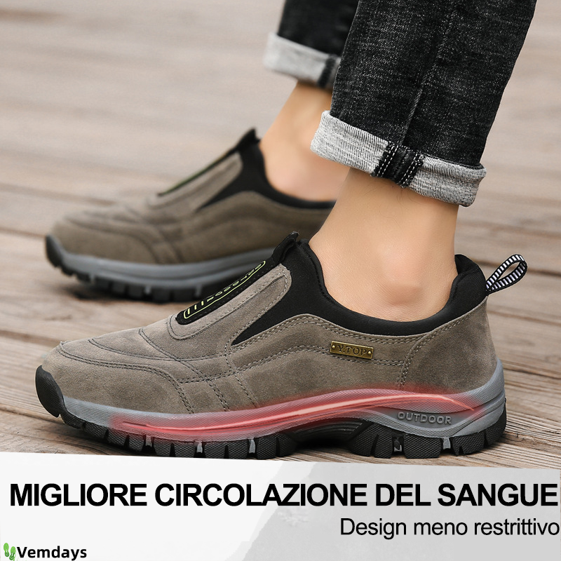 [🔥50% di sconto per un periodo limitato - ultimo giorno] Comode scarpe da passeggio, design ergonomico: elimina il dolore ai piedi in tre giorni👞