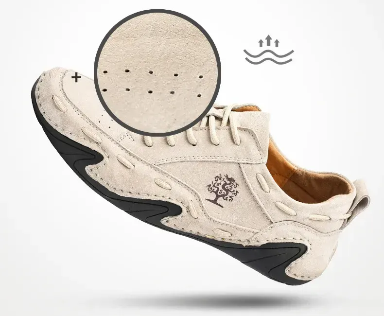 🔥 Sconto del 50% per un periodo limitato: non perdere questa occasione ⏰ Scarpe ortopediche da uomo alla moda 👞 - Elimina il dolore alle gambe e alla schiena - Design ergonomico