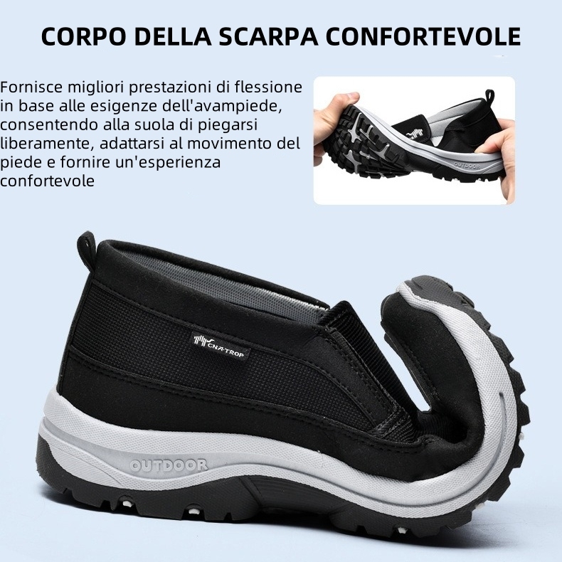 🔥 (Ultimo giorno) Sconto del 50% per un periodo limitato: non perdere questa occasione ⏰ Scarpe ortopediche da uomo traspiranti 👞 - Elimina dolori alle gambe e alla schiena - Design ergonomico