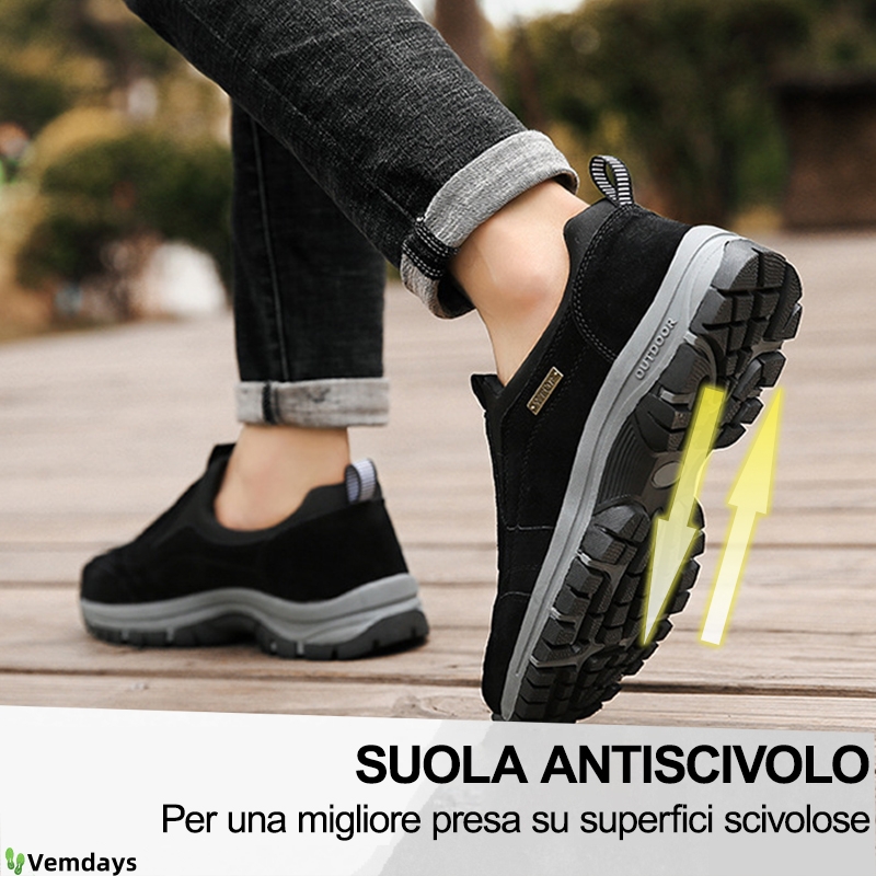 [🔥50% di sconto per un periodo limitato - ultimo giorno] Comode scarpe da passeggio, design ergonomico: elimina il dolore ai piedi in tre giorni👞