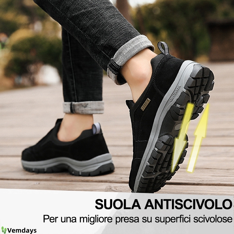 [🔥50% di sconto per un periodo limitato - ultimo giorno] Comode scarpe da passeggio, design ergonomico: elimina il dolore ai piedi in tre giorni👞