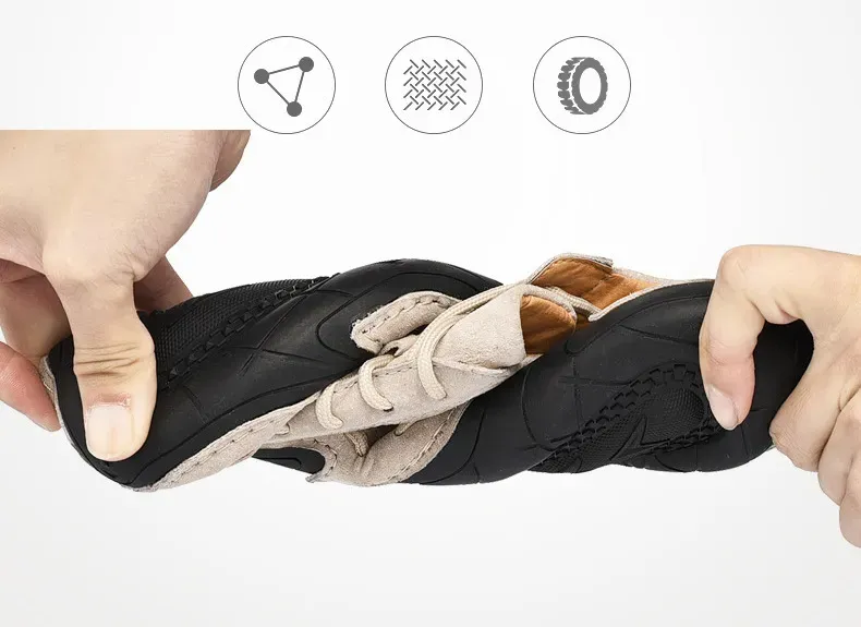 🔥 Sconto del 50% per un periodo limitato: non perdere questa occasione ⏰ Scarpe ortopediche da uomo alla moda 👞 - Elimina il dolore alle gambe e alla schiena - Design ergonomico