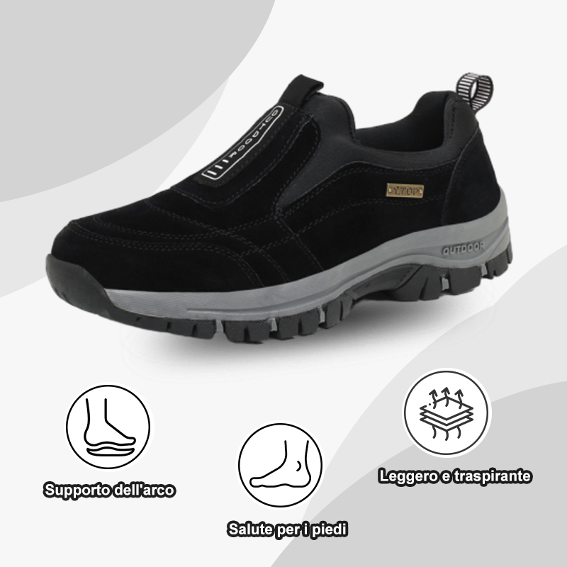 (🔥50% di sconto oggi - prendilo!) Scarpe ortopediche premium ed eleganti 👞 - Design ergonomico per alleviare il dolore