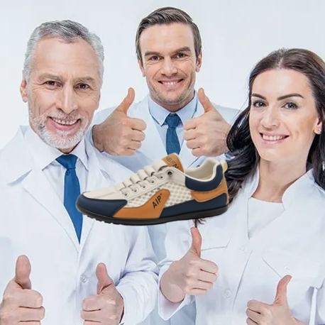 【⏰Sconto del 50% oggi - da non perdere】 Scarpe ortopediche dal design ergonomico - pelle di alta qualità + cuciture a mano 👞