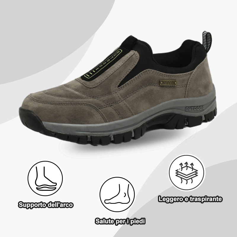 (🔥50% di sconto oggi - prendilo!) Scarpe ortopediche premium ed eleganti 👞 - Design ergonomico per alleviare il dolore