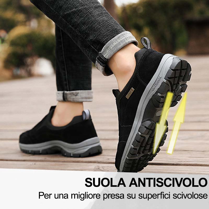 (🔥50% di sconto oggi - prendilo!) Scarpe ortopediche premium ed eleganti 👞 - Design ergonomico per alleviare il dolore