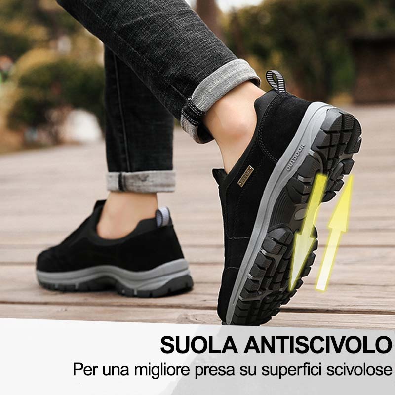 (🔥50% di sconto oggi - prendilo!) Scarpe ortopediche premium ed eleganti 👞 - Design ergonomico per alleviare il dolore