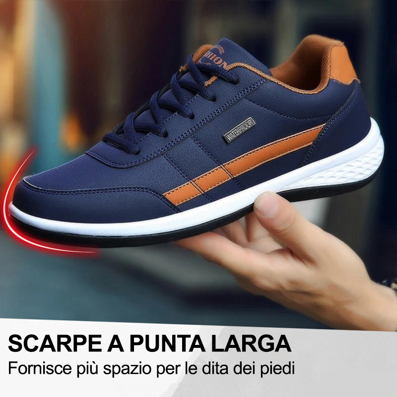 (🔥50% di sconto oggi - prendilo!) Scarpe ortopediche premium ed eleganti 👞 - Design ergonomico per alleviare il dolore