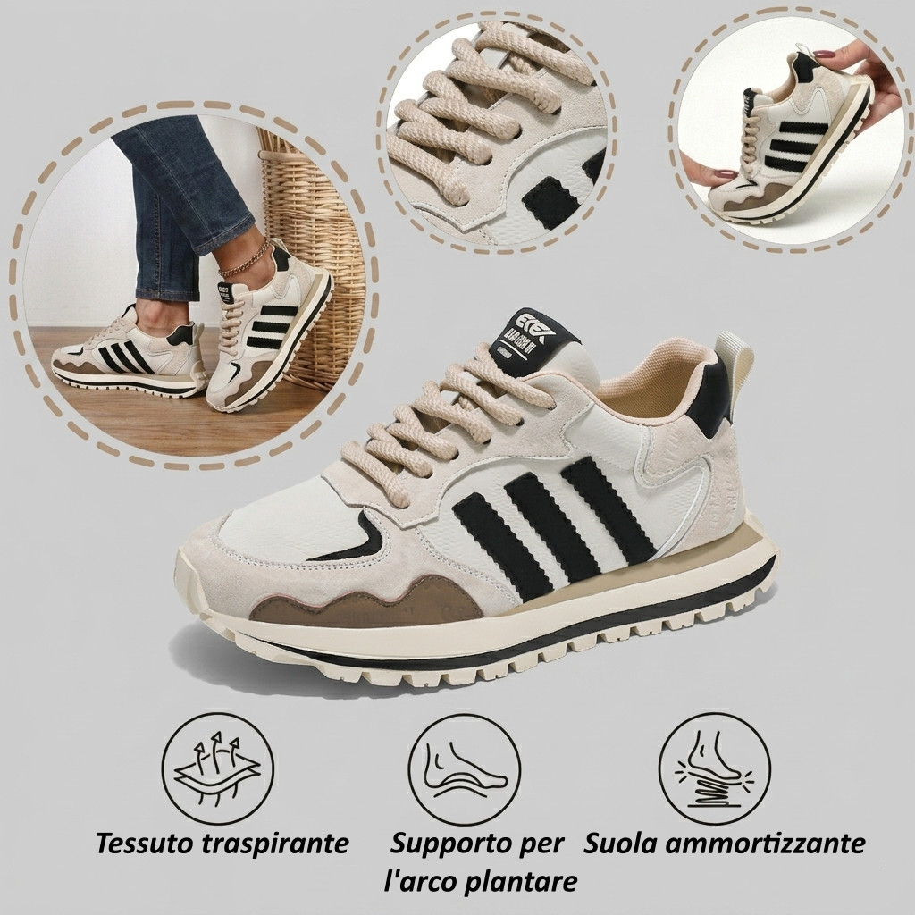⏰Sconto del 70% oggi - Non perdete l'occasione! 👞Nuovissime scarpe ortopediche in pelle scamosciata, impermeabili e antiscivolo🦶Alleviano facilmente il dolore ai piedi