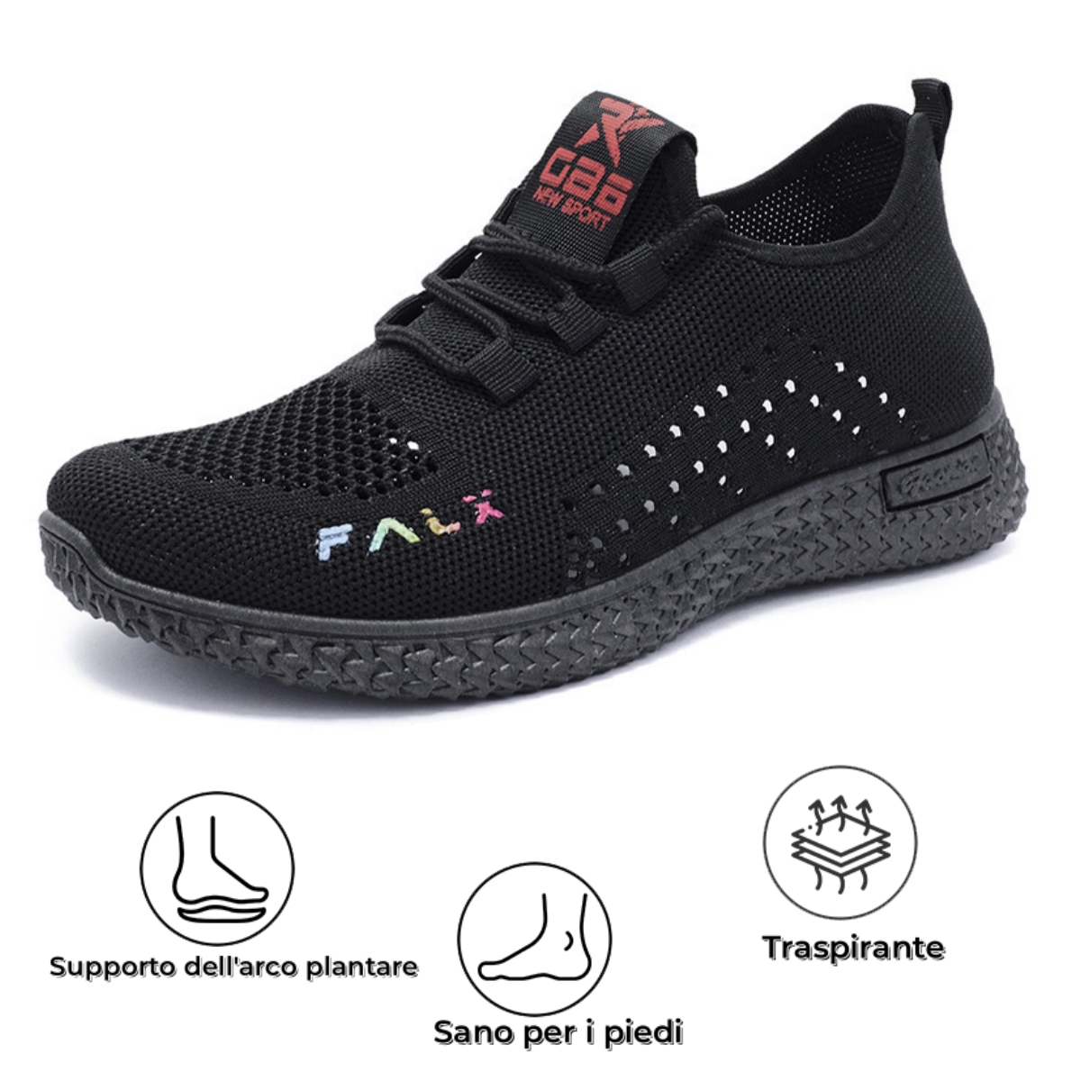 【⏰Oggi 50% di sconto - Non lasciartelo sfuggire】Scarpe ortopediche dal design ergonomico - rete traspirante + cucite a mano 👞