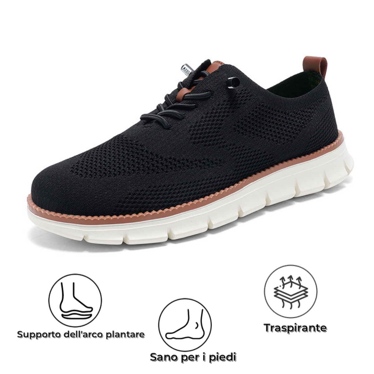 ⏰Sconto del 50% oggi, non lasciartelo sfuggire! Scarpe ortopediche ergonomiche, eleganti scarpe britanniche traspiranti + cucite a mano