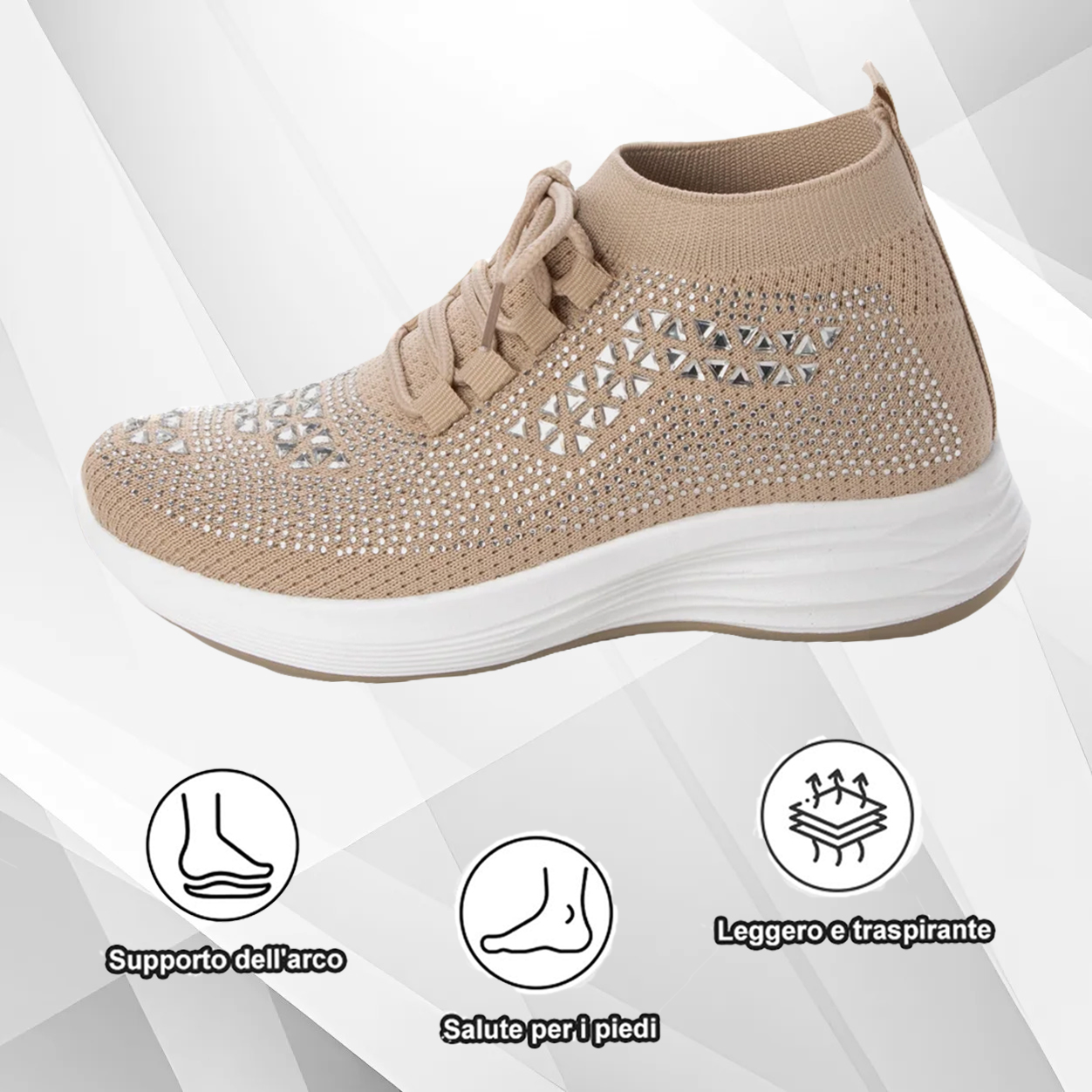 (🔥50% di sconto oggi - prendilo!) Scarpe ortopediche premium ed eleganti 👞 - Design ergonomico per alleviare il dolore