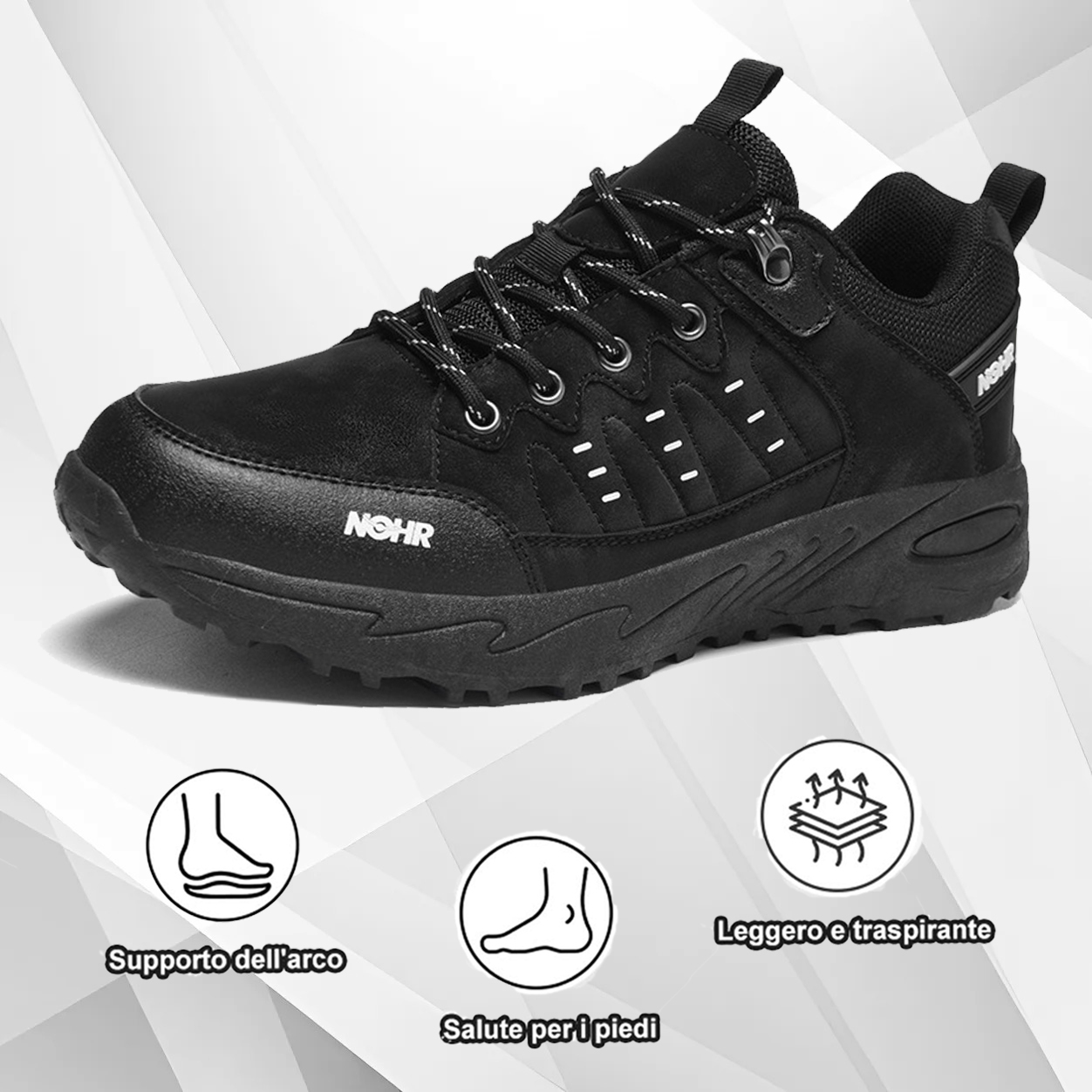 (🔥50% di sconto oggi - prendilo!) Scarpe ortopediche premium ed eleganti 👞 - Design ergonomico per alleviare il dolore