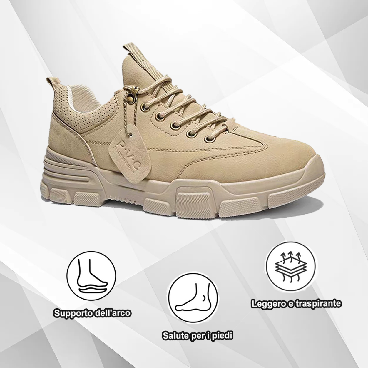 (🔥50% di sconto oggi - prendilo!) Scarpe ortopediche premium ed eleganti 👞 - Design ergonomico per alleviare il dolore