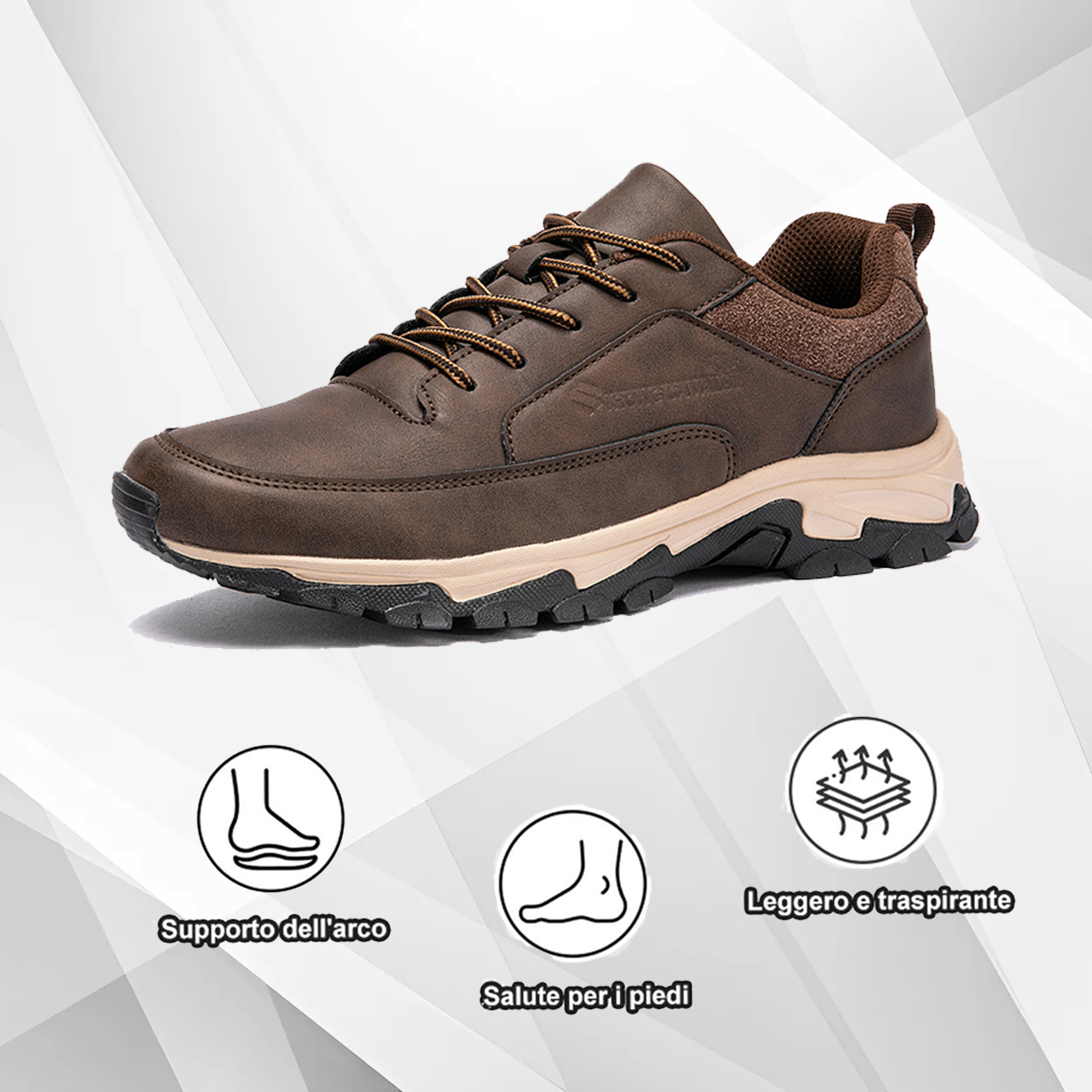 (🔥50% di sconto oggi - prendilo!) Scarpe ortopediche premium ed eleganti 👞 - Design ergonomico per alleviare il dolore