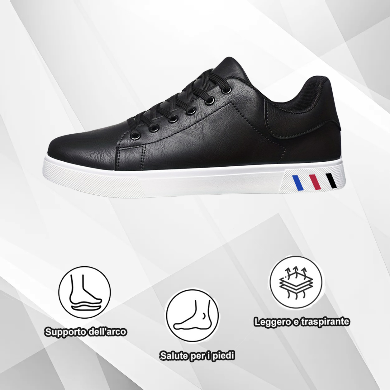 (🔥50% di sconto oggi - prendilo!) Scarpe ortopediche premium ed eleganti 👞 - Design ergonomico per alleviare il dolore