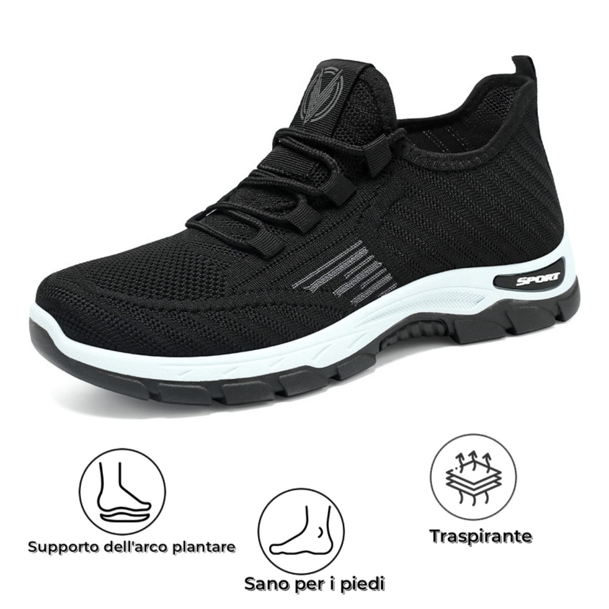 【⏰Sconto estivo del 50% - Non lasciartelo sfuggire】Design ergonomico - Scarpe ortopediche estive traspiranti - Pelle pregiata + cucite a mano 👞