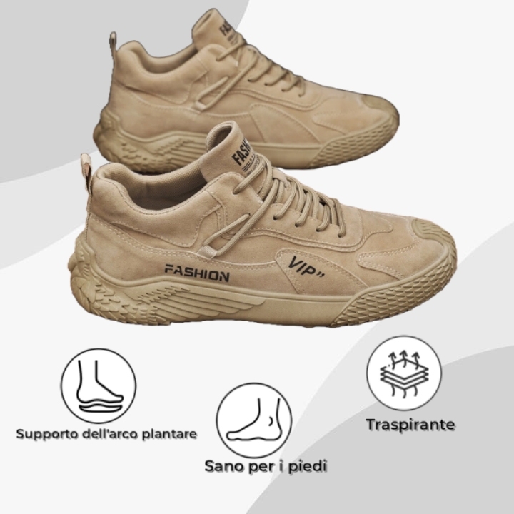 【⏰Sconto del 50% oggi - da non perdere】 Scarpe ortopediche dal design ergonomico - pelle di alta qualità + cuciture a mano 👞